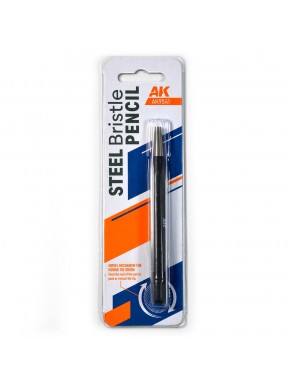 Crayon à brosse métallique AK pour nettoyage et gravure