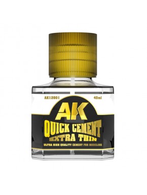 Bouteille de colle AK Quick Cement 40 ml