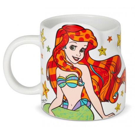 Taza Ariel La Sirenita Disney Britto Showcase Collection