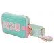 Bandolera Sling verde menta y rosa de Disney con monedero adjunto