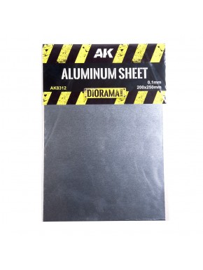 Feuille d'aluminium AK-Interactive pour modélisme