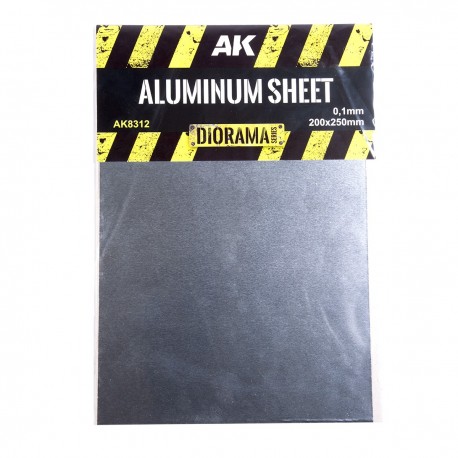 Lámina de aluminio AK-Interactive para modelismo