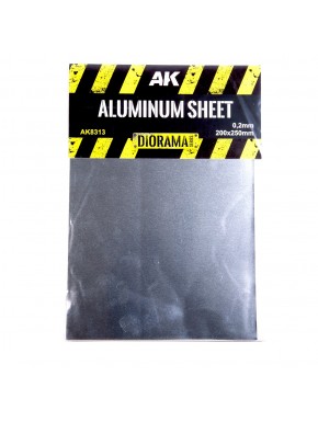 Feuille d'aluminium AK-Interactive pour modélisme