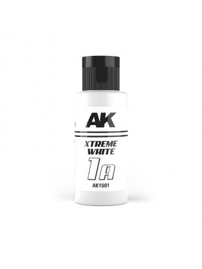 Frasco de tinta Dual Exo Xtreme White 1a 60ml