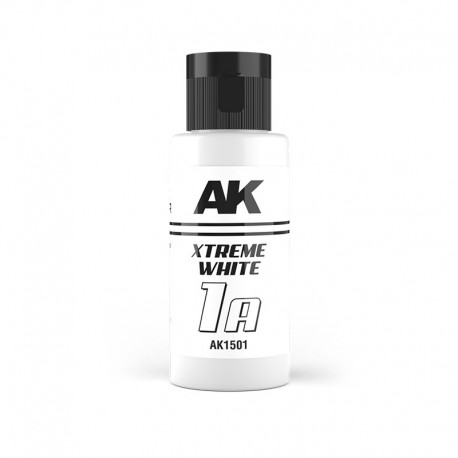 Bouteille de peinture Dual Exo Xtreme White 1a 60ml