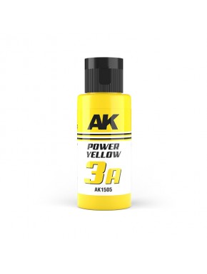 Tinta acrílica amarela 3a por AK-Interactive 60ml