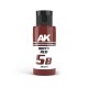 Bouteille de 60ml de peinture acrylique Dual Exo 5B Dirty Red