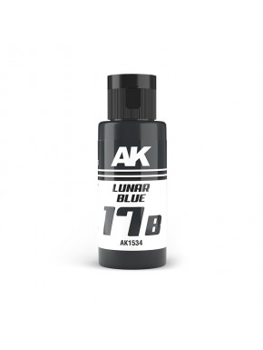 Peinture acrylique AK-Interactive Dual Exo Lunar Blue 60ml