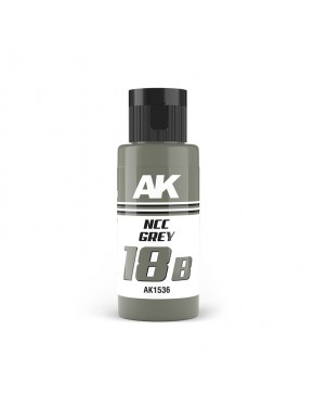 Frasco de tinta Dual Exo 18B NCC Grey 60ml da AK-Interactive
