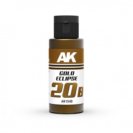Bouteille de peinture Dual Exo 20b Gold Eclipse 60ml