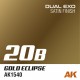 Bouteille de peinture Dual Exo 20b Gold Eclipse 60ml
