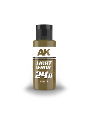 Peinture DUAL EXO Light Wood 24A par AK-Interactive, finition mate