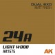 Peinture DUAL EXO Light Wood 24A par AK-Interactive, finition mate