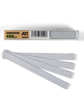 Bandes de papier de verre grain 400 AK-Interactive