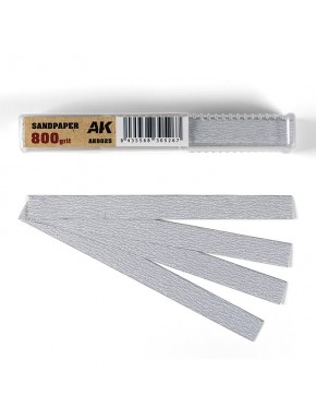 Bandes de papier abrasif AK-Interactive grain 800