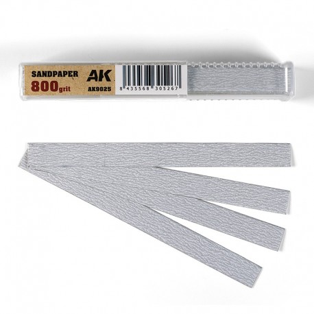 Bandes de papier abrasif AK-Interactive grain 800