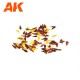 Set de hojas para troquelar AK-Interactive en cuatro colores
