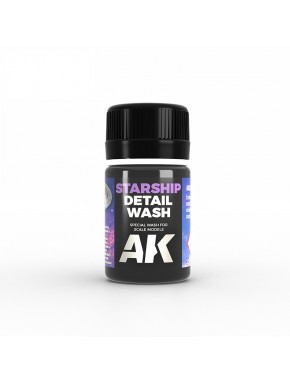 Bouteille de Starship Detail Wash d'AK-Interactive