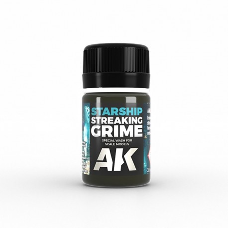 Frasco de esmalte Starship Streaking Grime da AK-Interactive