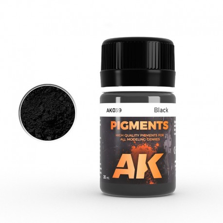 Pigmento negro ultrafino AK Interactive