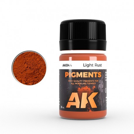 Pigment rouille claire AK Interactive conteneur 35 ml