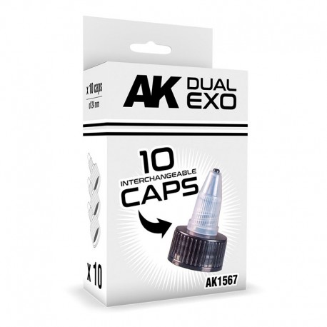 Caja de tapones intercambiables AK DUAL EXO