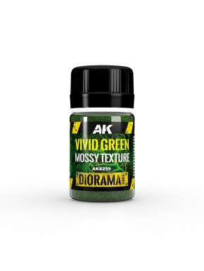 Texture mousse verte intense AK-Interactive pour décor