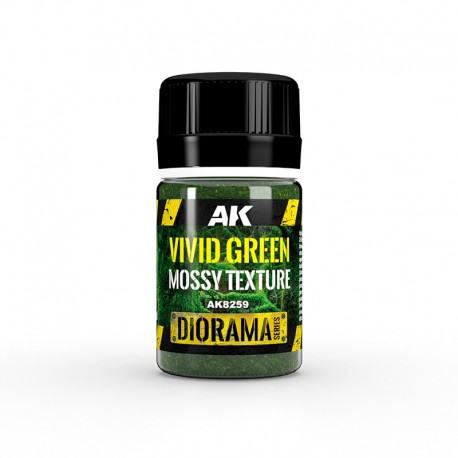 Texture mousse verte intense AK-Interactive pour décor