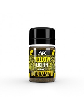 Bouteille de lichen jaune AK-Interactive pour décors