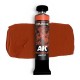 Tinta gouache Medium Rust AK-Interactive em tom de ferrugem