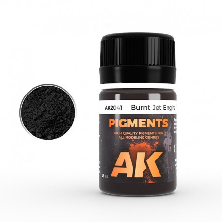 Pigment Moteur Réaction Brûlé AK-Interactive en bouteille