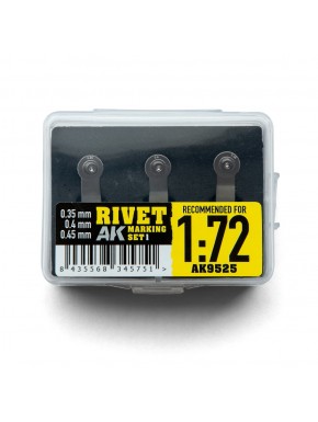 Set de marquage de rivets AK-Interactive 1:72