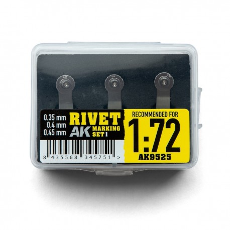 Set de marquage de rivets AK-Interactive 1:72