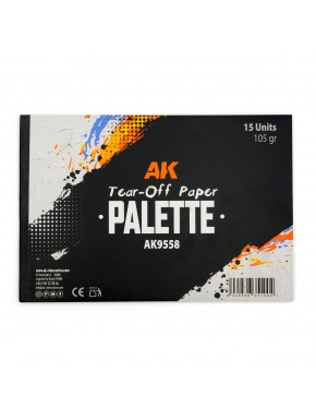 Bloc palette de papier jetable AK-Interactive