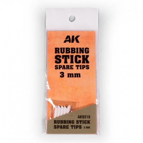 Recharges d'éponge AK-Interactive Rubbing Stick 3mm