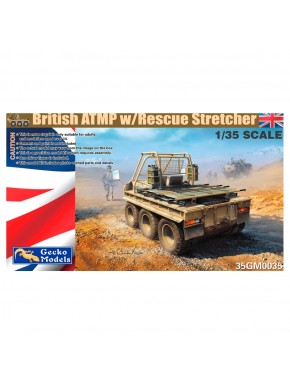 Modèle échelle 1/35 ATMP brit. avec civière de secours