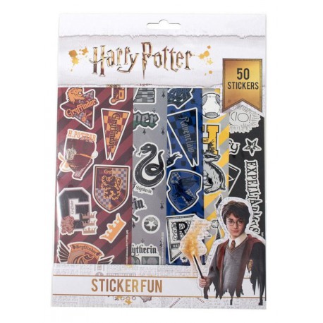 Ensemble d'autocollants de Harry Potter Maisons de Poudlard
