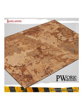 Alfombrilla de neopreno Badlands para wargames