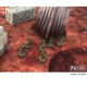 Tapis en néoprène avec design de Mars pour wargames