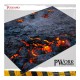 Tapis de néoprène Volkano paysage volcanique