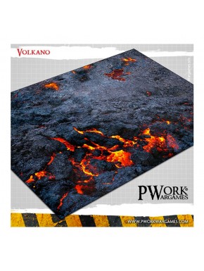 Alfombrilla de neopreno Volkano paisaje volcánico