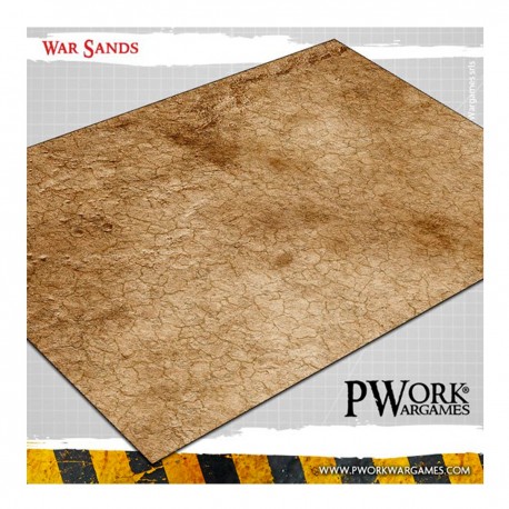 Tapis néoprène War Sands pour wargames 22x30 pouces