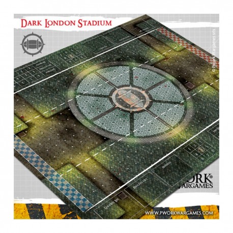Tapis de jeu Pvc Mat Dark London Stadium