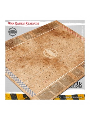 Tapis de jeu War Sands Stadium en PVC