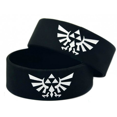 Pulsera silicona Zelda Trifuerza Alada