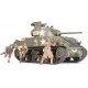 Modèle de char M4A3 Sherman de Tamiya à l'échelle 1/35