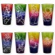Set of 4 Glasses Super Mario 400 ml