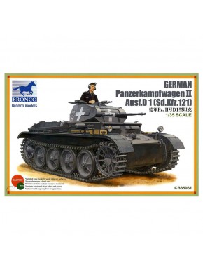 Maquette à l'échelle 1/35 Panzerkampfwagen II Ausf.D1 Bronco Models