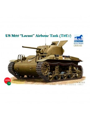 Modèle à l'échelle 1/35 du char US M22 “Locust”