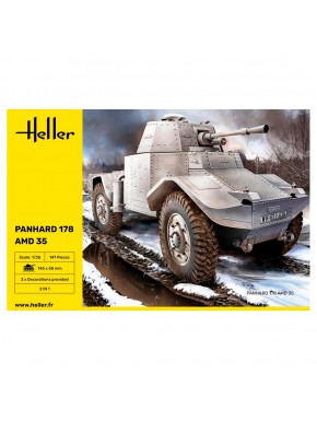 Modelo Heller Panhard 178 AMD 35 escala 1/35
